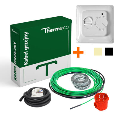 Thermeco_cabel_rtc Греющий кабель Thermeco с механическим терморегулятором - комплект теплого пола